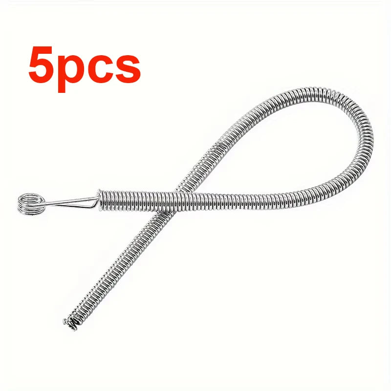 Biegsamer Feder-Kordelzug-Einfädler-Clip für Hosen Hoodies Gummiband Spitze Kordel Flexibler Kordelzug zum Einfädeln DIY Nähzubehör