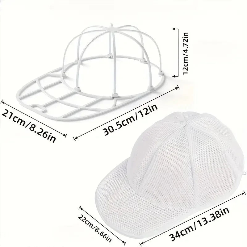 Hutwaschkäfig Hutreiniger, Hutwaschmaschine für Baseballmützen für Waschmaschine oder Spülmaschine, Hutreiniger für Baseballmützen