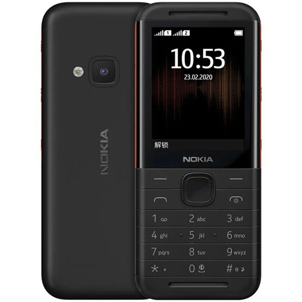 Nokia 5310 2020 Ersatztelefon 2SIM Dual Stereo Musik 1200mAh UKW Radio 3.5mm Bluetooth MP3 Micro USB Nokia Gebrauchttelefon Entsperrt