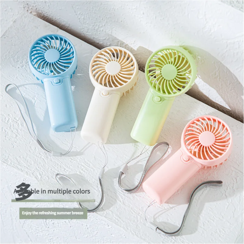 Tragbarer Ventilator Bequemer kreativer kleiner Ventilator Taschenventilator Leichter AA Batterie Handheld Mini Ventilator Luftkühler