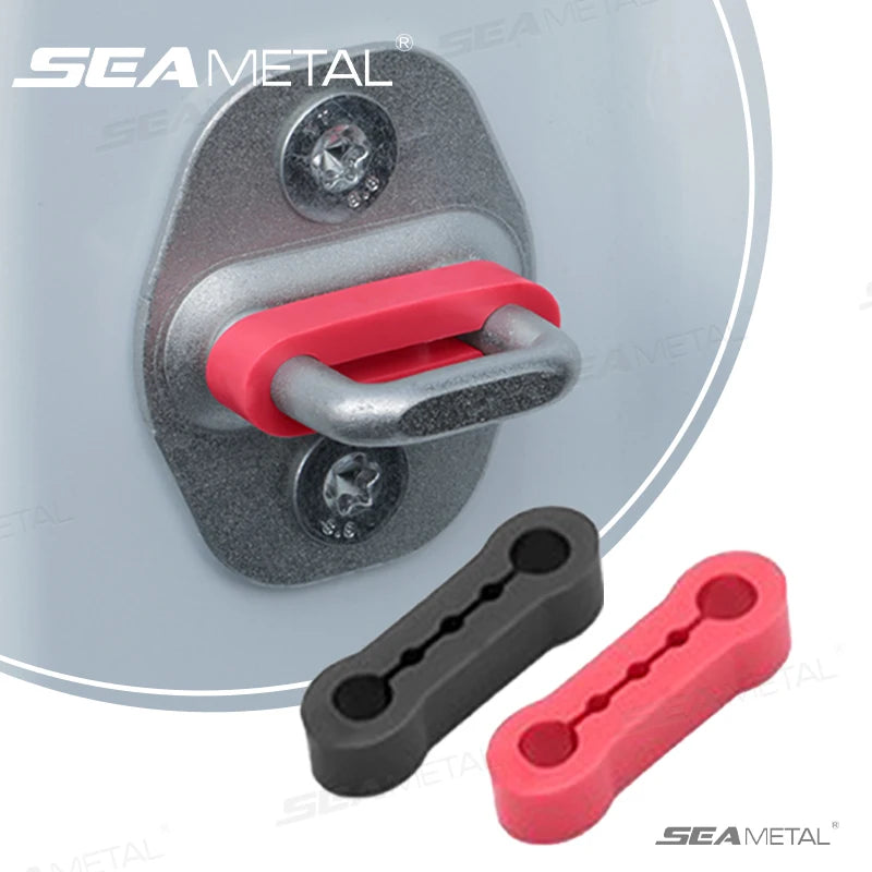 SEAMETAL Auto-Türdämpfer, universal, schalldämmend, Geräuschdämpfer, Polster, vibrationshemmendes Pufferpad für Autotüren
