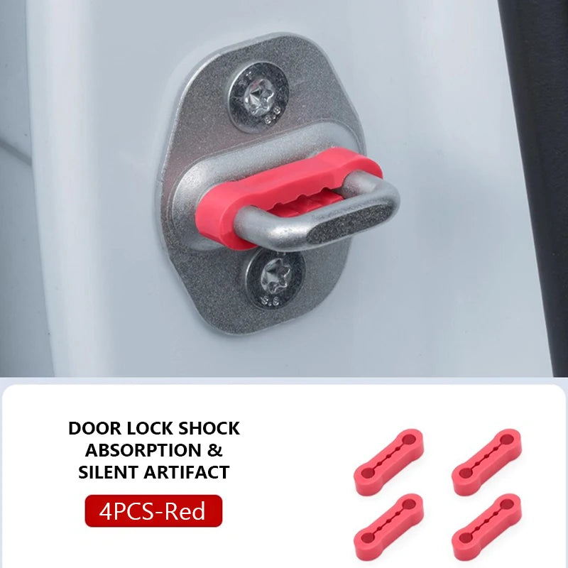 SEAMETAL Auto-Türdämpfer, universal, schalldämmend, Geräuschdämpfer, Polster, vibrationshemmendes Pufferpad für Autotüren