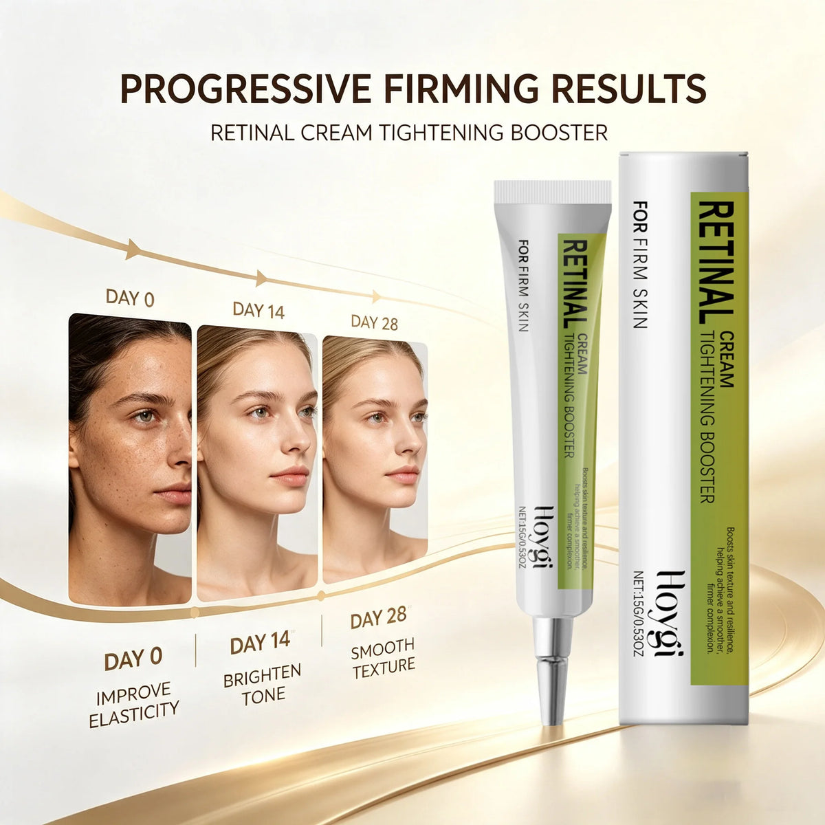 Retinal Retinol Tightening Booster Cream For Face Eye Neck Wrinkle Remover Promotes Skin Renewal Smoothing Wrinkle Retinol Serum Balm Lifting Friming Retinal Cream K-Beauty Glowing Skincare
