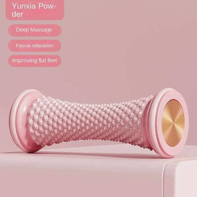 Foot Massager Massage Roller Yoga Massage Ball Plantar Fascia Roller Muscle Relaxation Care Plastic Manual Mini Foot Massager