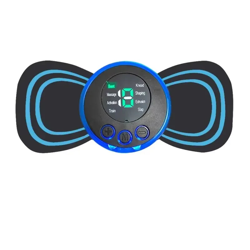 Muskel-Elektromassager 2/3/4 Stk. EMS Nackenmassagegerät 8 Modi 19 Stärken Vibrationsinstrument Behandlung