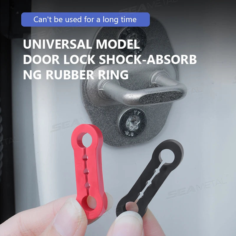 SEAMETAL Auto-Türdämpfer, universal, schalldämmend, Geräuschdämpfer, Polster, vibrationshemmendes Pufferpad für Autotüren