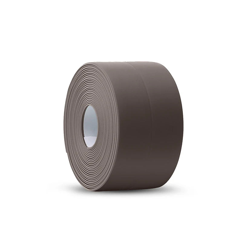 Selbstklebendes Dichtungsband PVC Öldicht Küchenspüle Kantenband Wasserdicht Bad WC Eckwandaufkleber