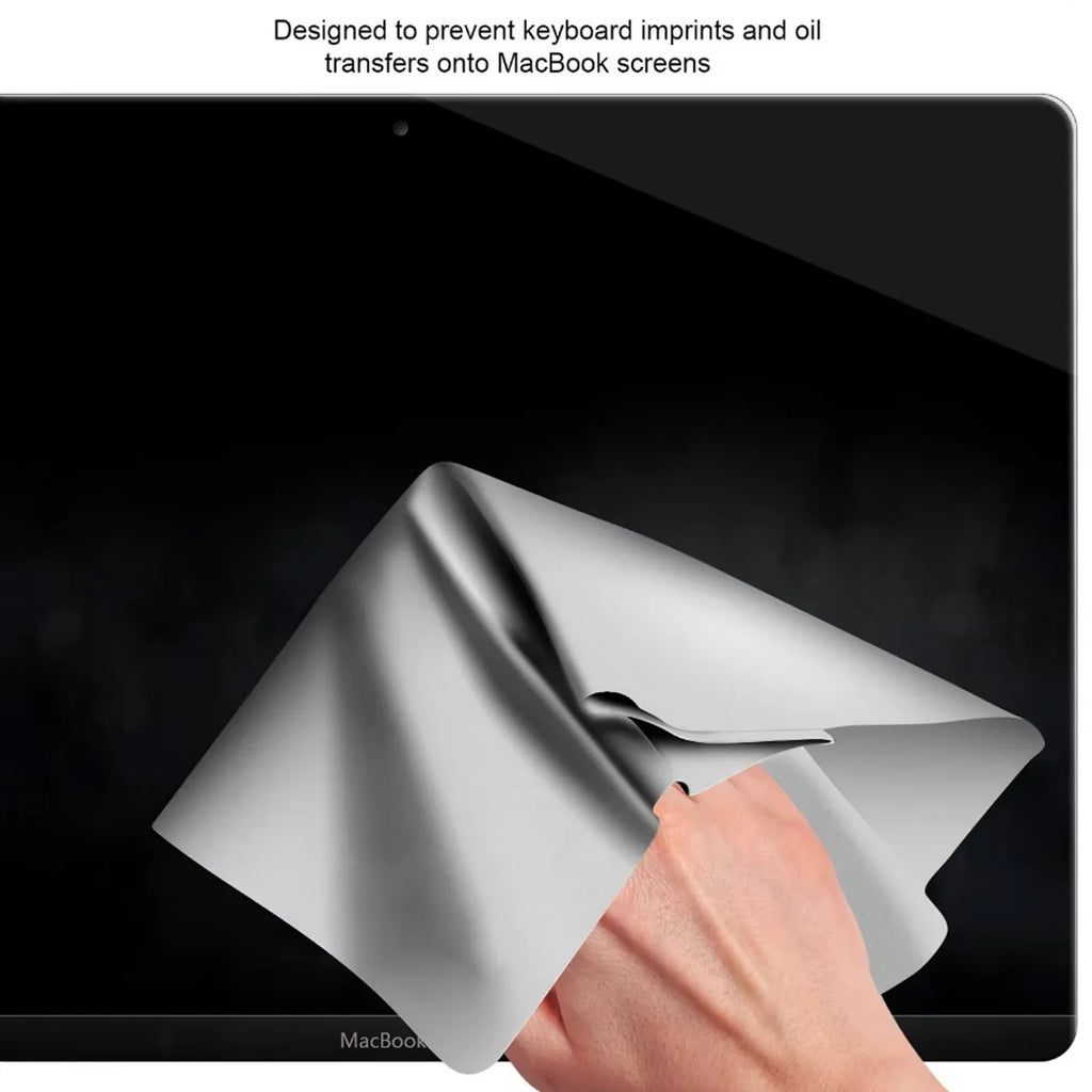 Geeignet für MacBook Pro Tastatur-Staubtuch, Luftwischertuch, Laptop Computer 13/15/16 Zoll Mac Bildschirmreinigungs-Abdeckungstuch