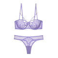 Neuheit Französische Spitze BH-Set Push Up Bügel Feiner Anti-Sack Lingerie Damen Für Alltag Party