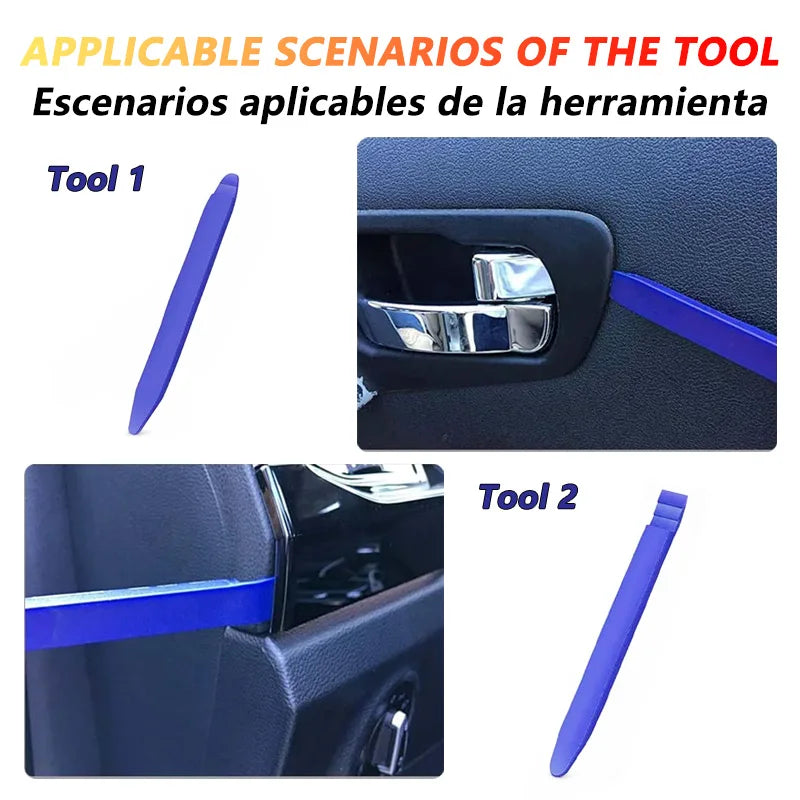 Auto-Handwerkzeugsatz Kfz-Demontagewerkzeugsatz Stereo-Reparatur-DVD-Reparaturwerkzeug Armaturenbrett-Ausbauwerkzeug Innenverkleidungsentferner