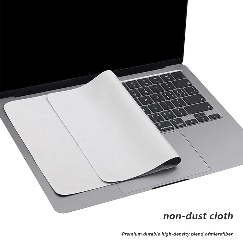 Mikrofaser-Tastatur-Staubschutzhülle für MacBook Pro 15-16 Zoll Air 15 – Staubdichtes Schutztuch, ultradünn, wasserdicht, Tastaturschutz