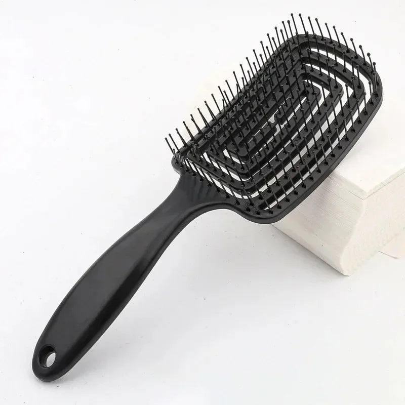 Volumizing Entwirrkamm Haar-Massagekamm mit Hohl-Design Haarstyling-Tools für Echthaarperücken
