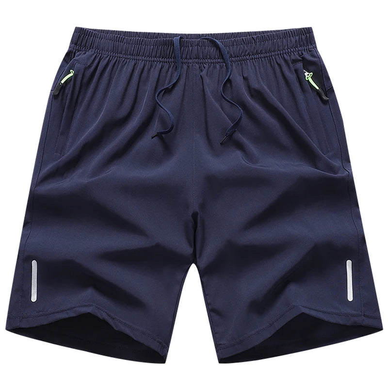 Sommer Herren Shorts Coole Sportbekleidung Laufshorts Freizeit-Unterteile Fitnessstudio Fitness Training Jogging Shorts Herren Schwarz Grau