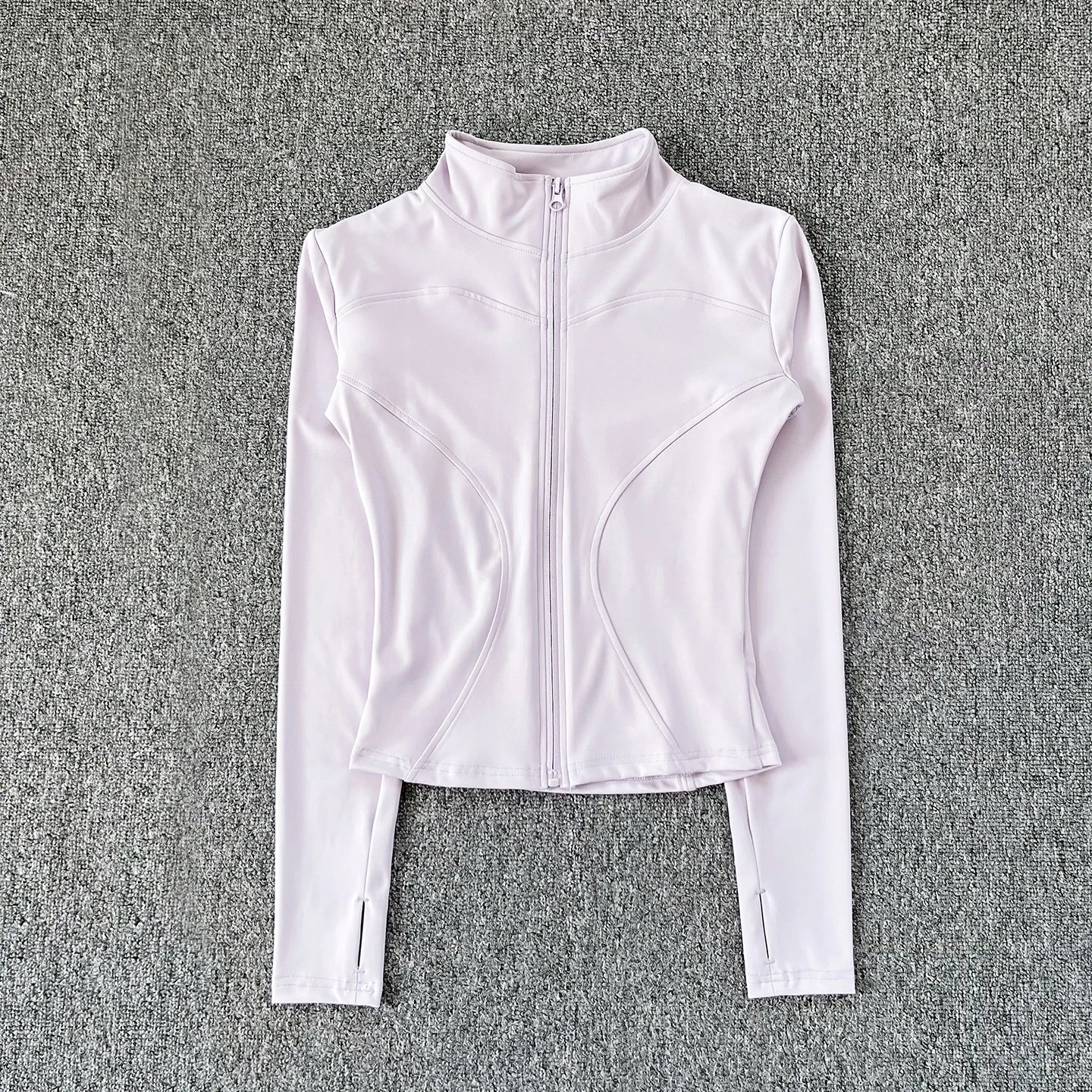 Damen Sportjacke Langarmshirt Trainingsjacke Fitnessbekleidung Yoga Sportbekleidung