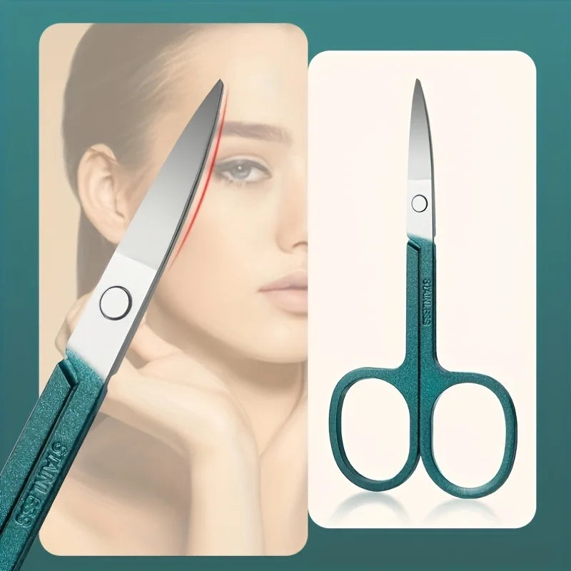 Professionelles 7/10/12/18-teiliges Nagelpflegeset aus Edelstahl Maniküre & Pediküre Set Nagelknipser Set mit Reiseetui
