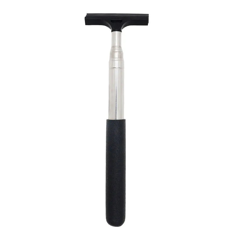 Car Rearview Mirror Wiper Telescopic Handle Car Rearview Mirror Wiper Durable Stainless Auto Glass Cleaning Tools Cleaning Brush