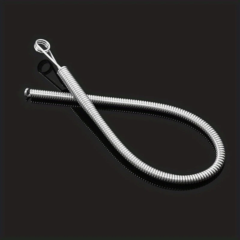 Biegsamer Feder-Kordelzug-Einfädler-Clip für Hosen Hoodies Gummiband Spitze Kordel Flexibler Kordelzug zum Einfädeln DIY Nähzubehör