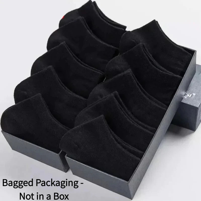5/10 Paar Unisex-Kurzsocken Einfarbig Schwarz Weiß Grau Baumwolle Deodorant Atmungsaktive Laufsportsocken Neu Frühling Sommer