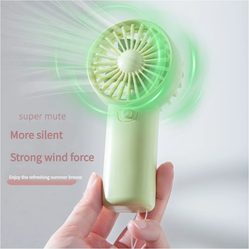 Tragbarer Ventilator Bequemer kreativer kleiner Ventilator Taschenventilator Leichter AA Batterie Handheld Mini Ventilator Luftkühler