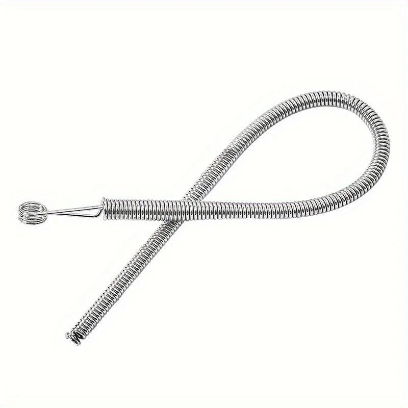 Biegsamer Feder-Kordelzug-Einfädler-Clip für Hosen Hoodies Gummiband Spitze Kordel Flexibler Kordelzug zum Einfädeln DIY Nähzubehör