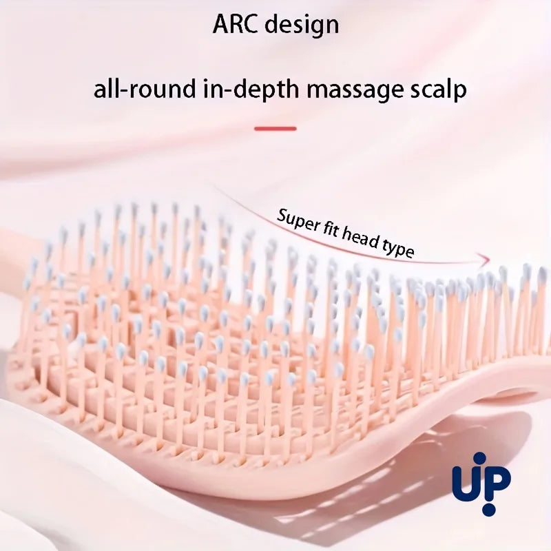 Volumizing Entwirrkamm Haar-Massagekamm mit Hohl-Design Haarstyling-Tools für Echthaarperücken