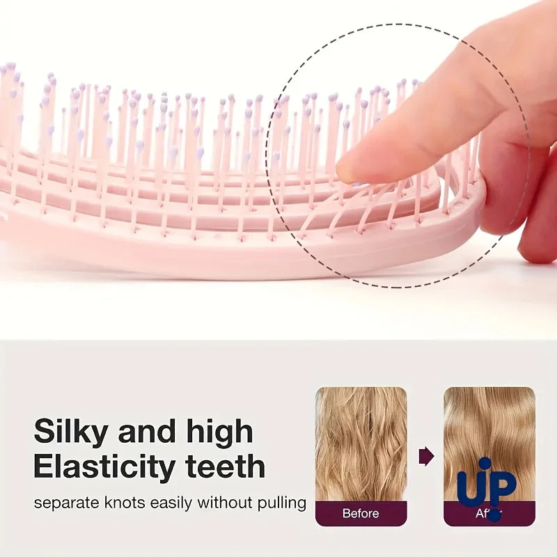 Volumizing Entwirrkamm Haar-Massagekamm mit Hohl-Design Haarstyling-Tools für Echthaarperücken