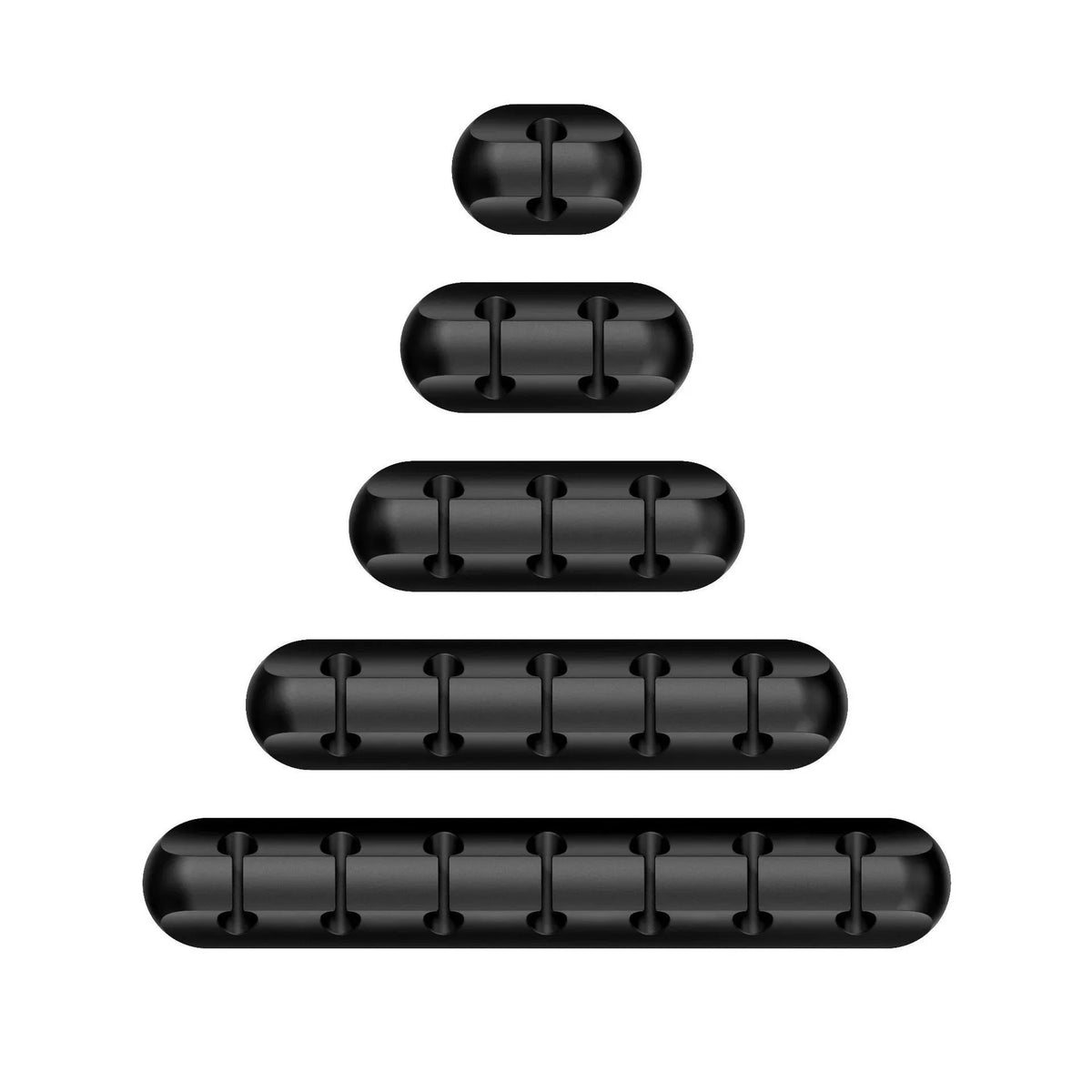 Silicone USB Cable Organizer USB Charging Cable Winder Desktop Tidy Management Clips Cable Holder For Mouse earphone Accessories