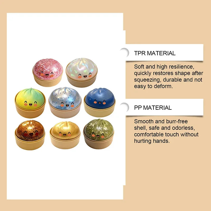 Simulations-Blitz-Knödel-Druckball, langsam rückfedernd, weich zum Kneifen, Dekompression, Büro-Heimdekoration, Kinder-Erwachsenen-Geburtstagsgeschenke
