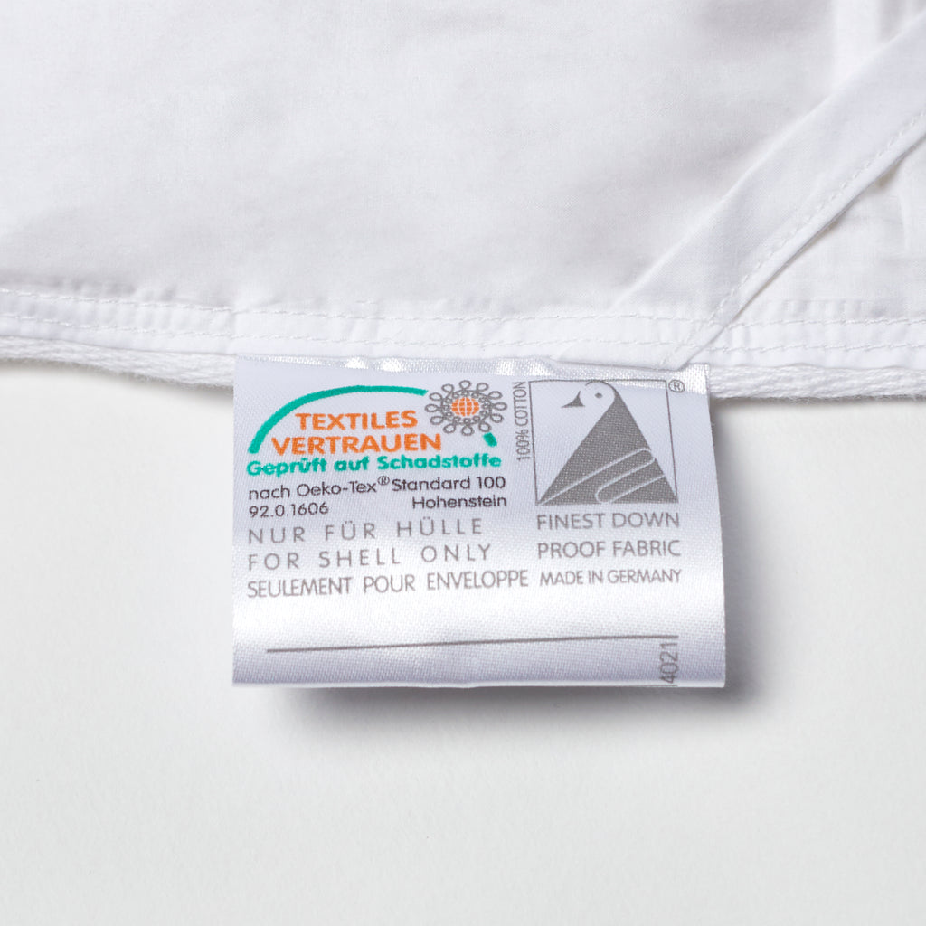 Batiste Komfortdaunendecke mit weißen Gänsedaunen