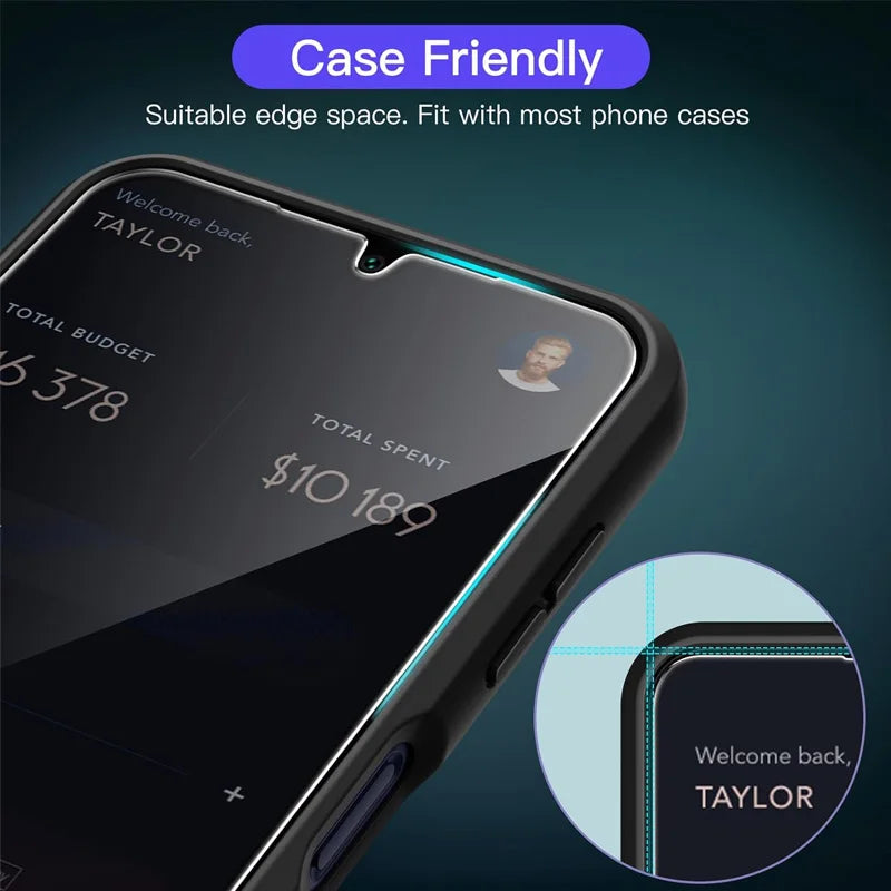9H Screen Protector for Samsung A15 A16 A56 A36 A17 A14 A25 A24 A55 A53 A52 A57 A37 A34 A35 Tempered Glass Samsung Galaxy A15