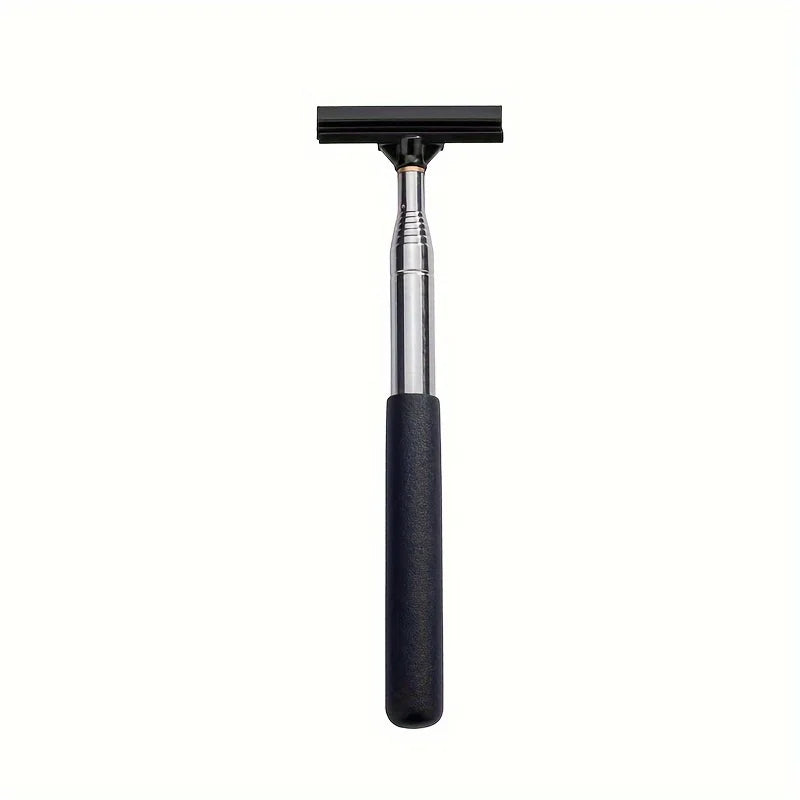Car Rearview Mirror Wiper Telescopic Handle Car Rearview Mirror Wiper Durable Stainless Auto Glass Cleaning Tools Cleaning Brush
