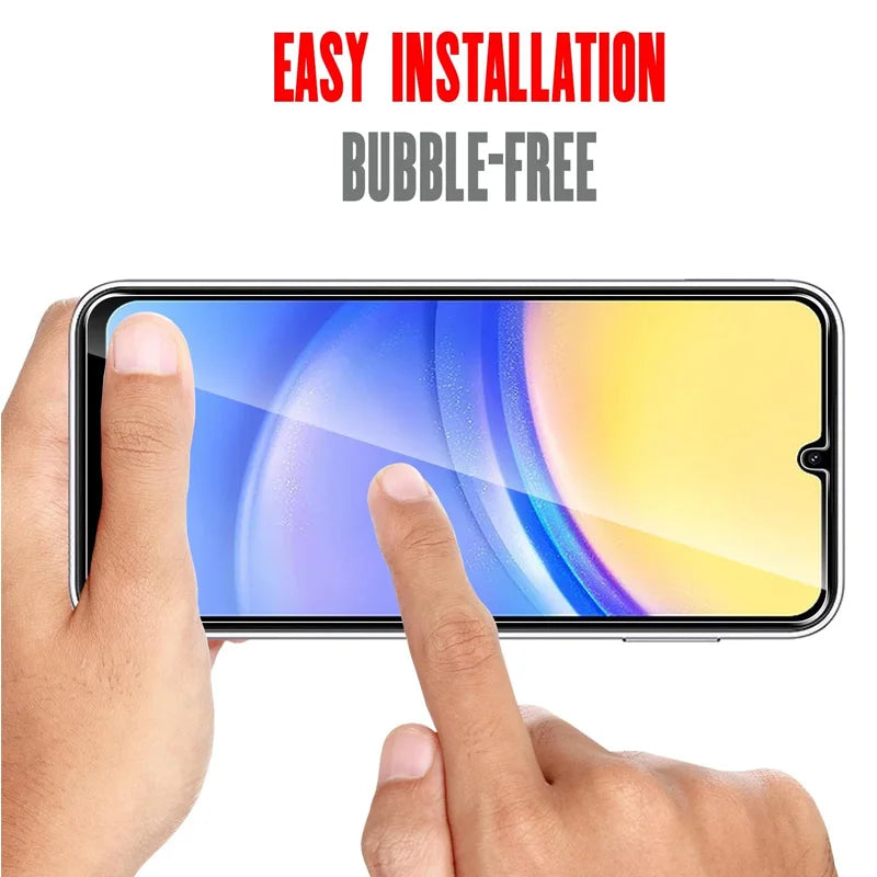 9H Screen Protector for Samsung A15 A16 A56 A36 A17 A14 A25 A24 A55 A53 A52 A57 A37 A34 A35 Tempered Glass Samsung Galaxy A15