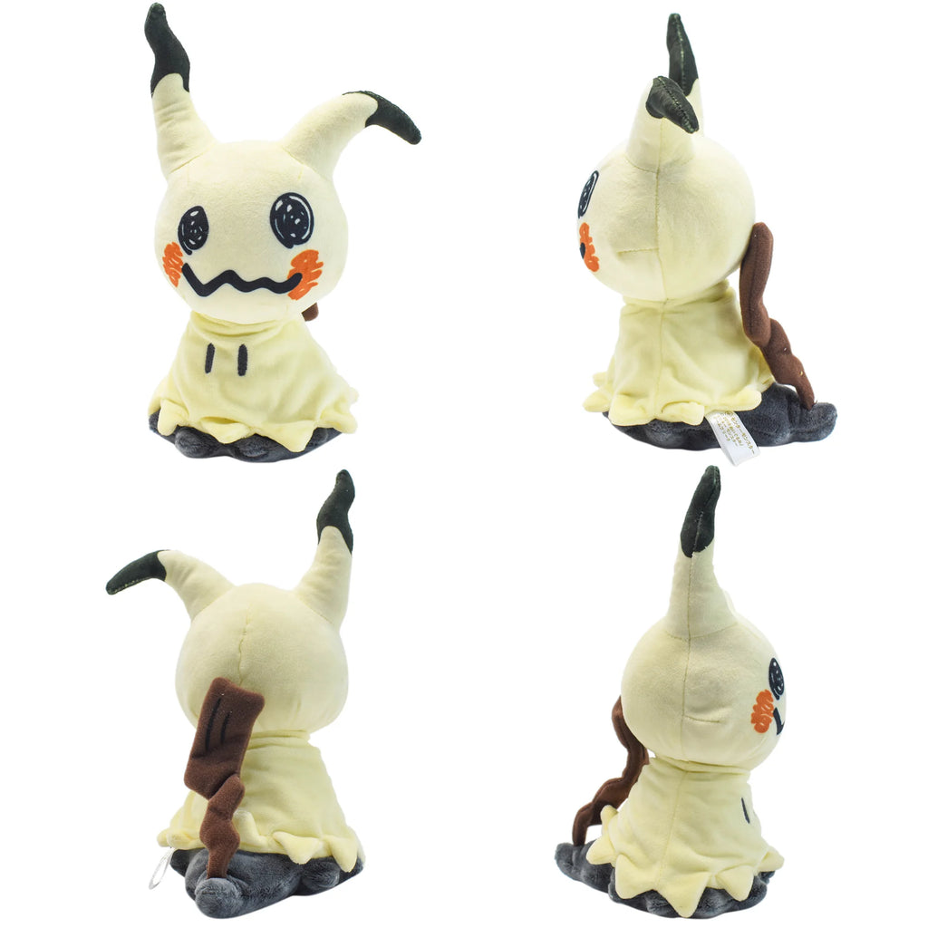 Mimikyu Eevee Plüschtier, Geburtstagsgeschenke für Kinder, Weihnachten, Anime-Charakter-Puppen 17,8 cm