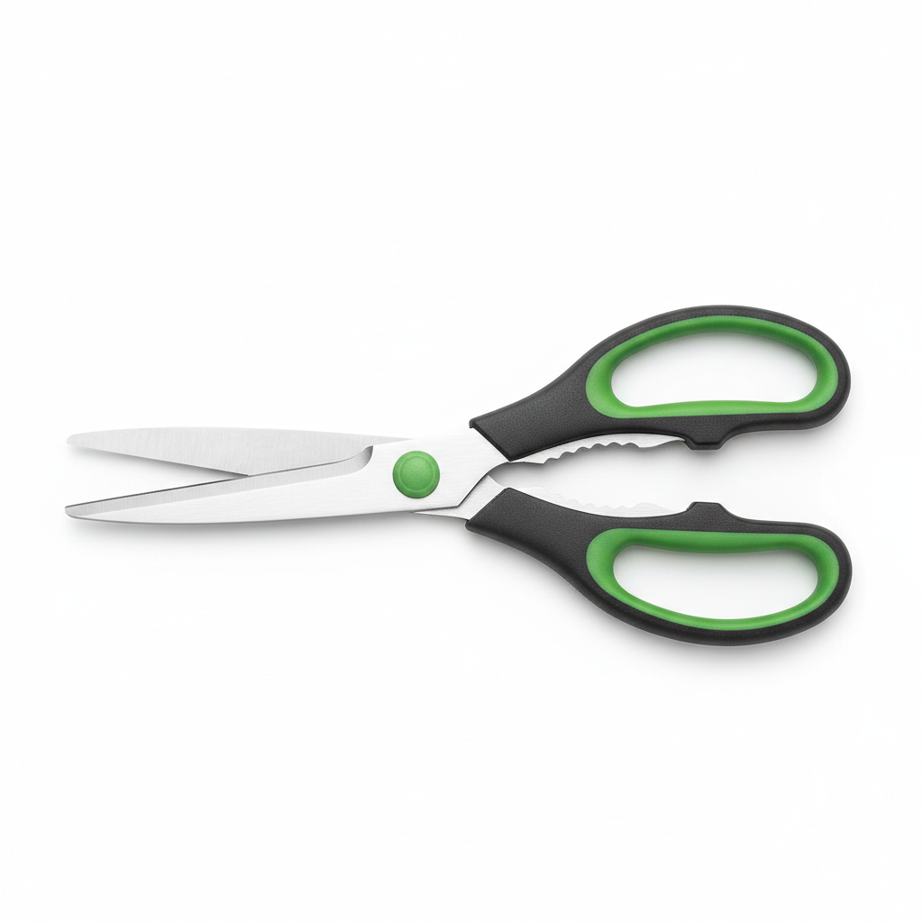 Ciseaux de cuisine lame inox multi-usages