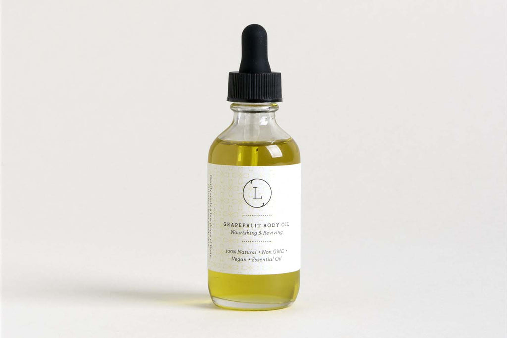 Natürliches Grapefruit Körperöl – Feuchtigkeitsspendendes Bade- & Massageöl